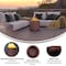 Flash Furniture 195 Bronze Outdoor Smokeless Fire Pit BLN-HY-B-2201FP-02PC-19-5-BRZ-GG - alternate 4